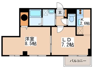 ナンディ－ヌ・トレ－ズの物件間取画像